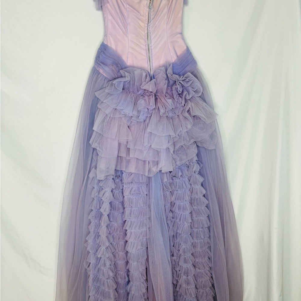 Vintage 1950’s Clifton Wilhite Cupcake Tulle Prom/ Evening Dress - Picture 8 of 13